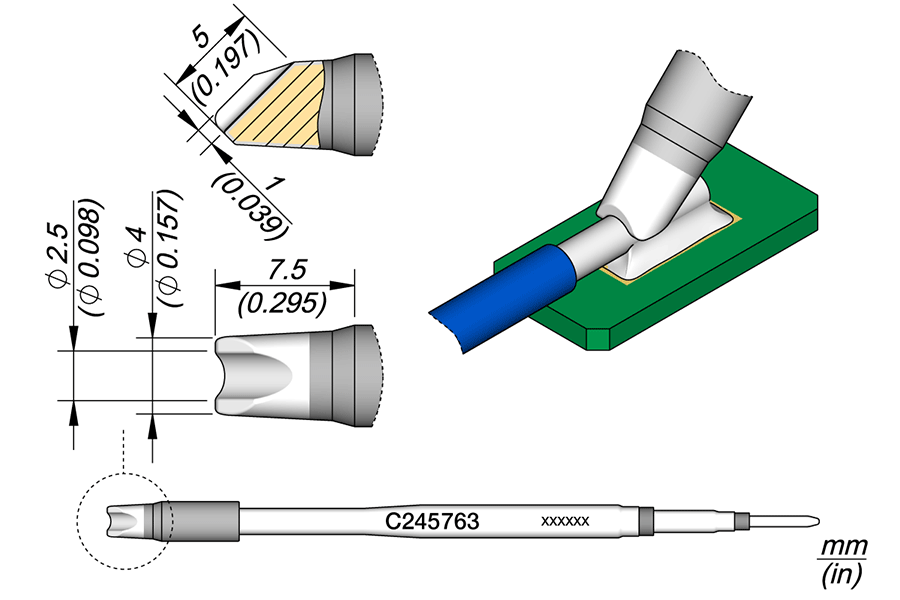 C245763 - Barrel Cartridge Ø 2.5